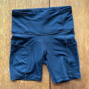 Lululemon Fast and Free shorts in black size 2